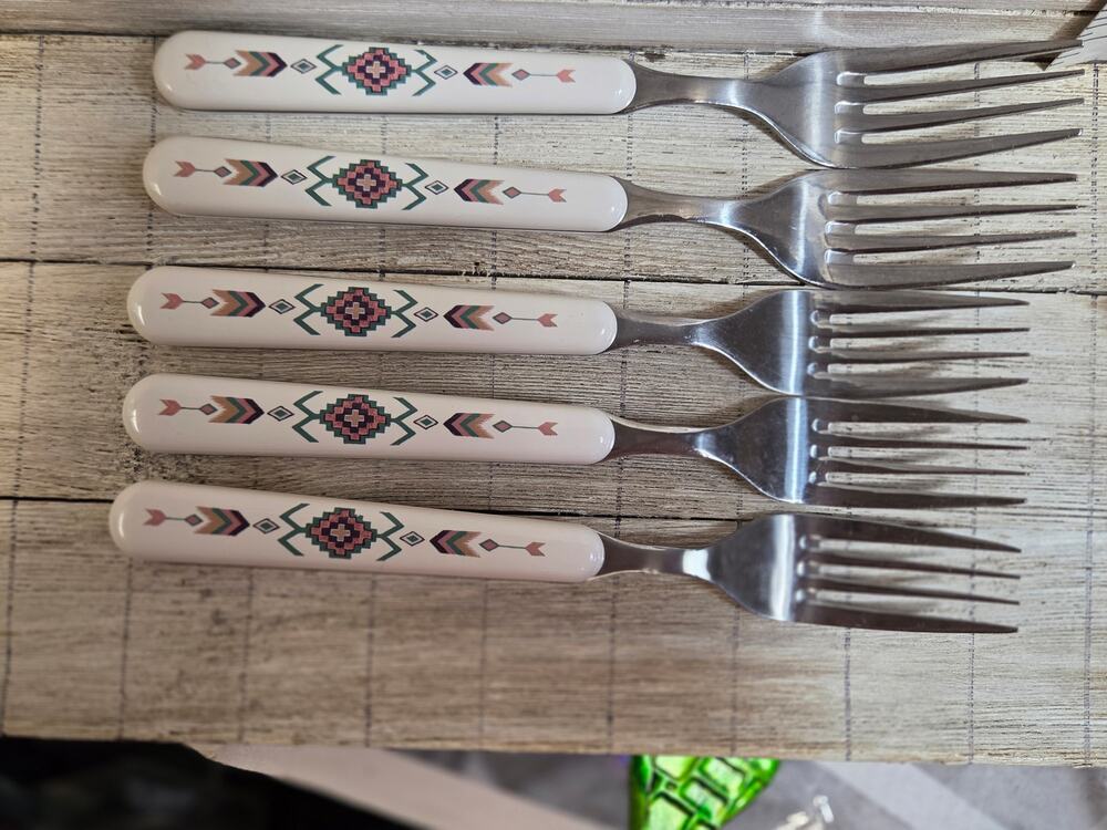 Studio Nova Forks Adirondack pattern. Set of 5 Made in China